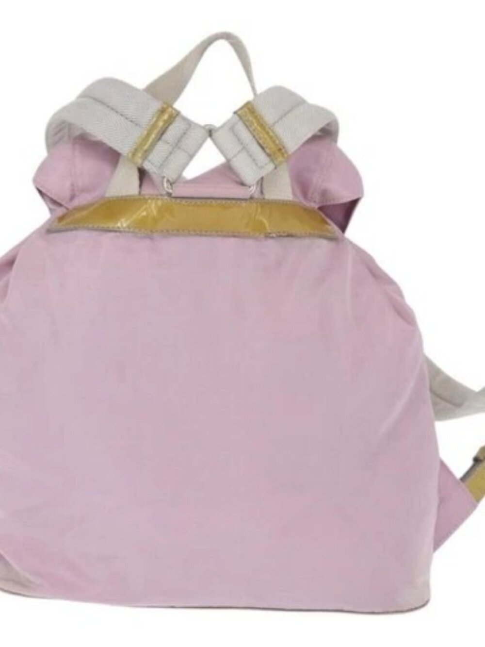 PRADA Backpack Nylon Pink Silver Auth 163327A - Picture 2 of 16